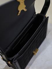 YSL | Solferino Small Satchel In Box Black Color - 5