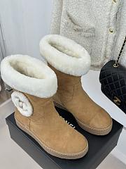 CHANEL | Women Boots In Beige Color - 6