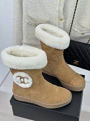 CHANEL | Women Boots In Beige Color - 3