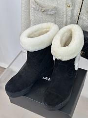 CHANEL | Women Boots In Black Color - 4