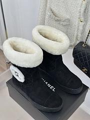 CHANEL | Women Boots In Black Color - 3