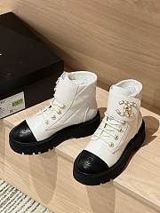 CHANEL | Women Boots White 18687 - 6