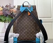 LOUIS VUITTON | Christopher MM Backpack In BLue - 4