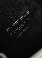 DIOR | Small C'est Dior Bag CD-Embossed Calfskin Black - 4