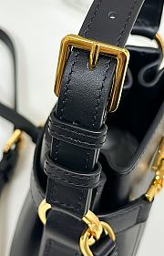 DIOR | Small C'est Dior Bag CD-Embossed Calfskin Black - 2