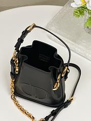 DIOR | Small C'est Dior Bag CD-Embossed Calfskin Black - 3