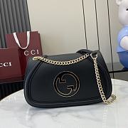 GUCCI | Blondie small top handle bag in black - 1