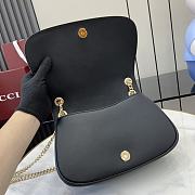 GUCCI | Blondie small top handle bag in black - 4