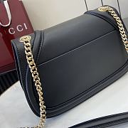 GUCCI | Blondie small top handle bag in black - 3