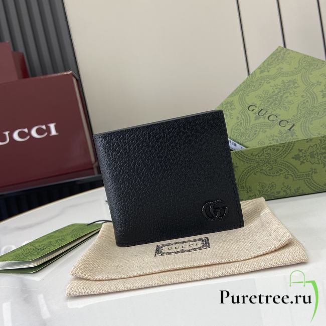 GUCCI | GG Marmont Wallet In Black Black Hardware - 1