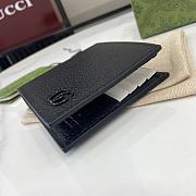 GUCCI | GG Marmont Wallet In Black Black Hardware - 6