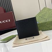 GUCCI | GG Marmont Wallet In Black Black Hardware - 4