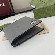 GUCCI | GG Marmont Wallet In Gray - 5