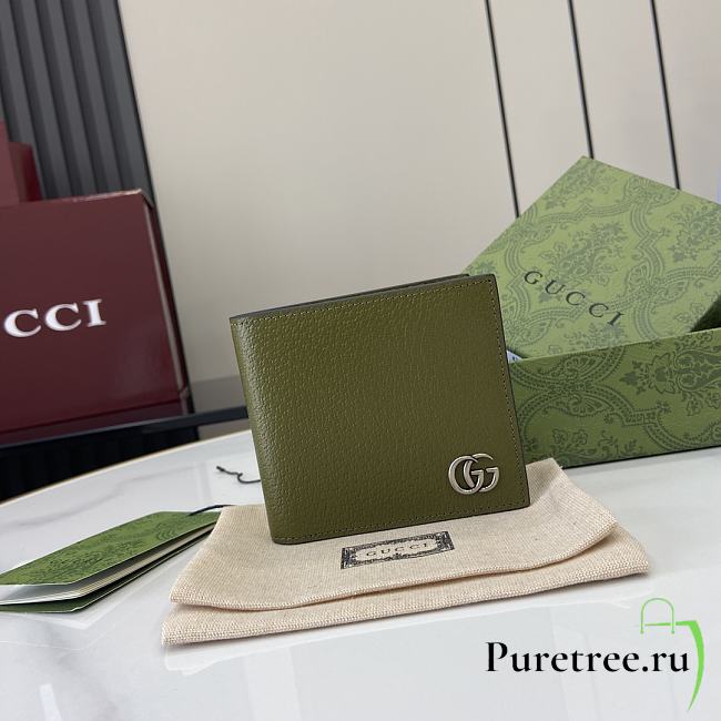 GUCCI | GG Marmont Wallet In Green - 1