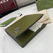 GUCCI | GG Marmont Wallet In Green - 5