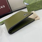 GUCCI | GG Marmont Wallet In Green - 4