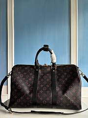 LOUIS VUITTON | Keepall Bandoulière 45 Monogram Tomette coated canvas - 6