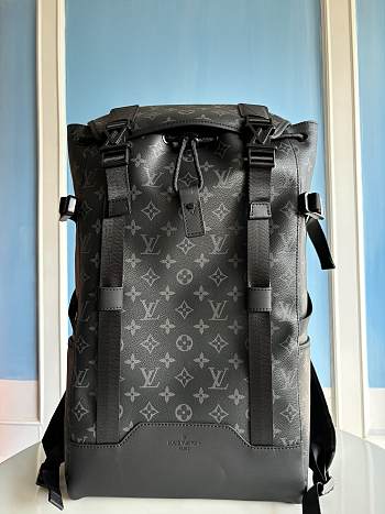 LOUIS VUITTON | Getaway Backpack Monogram Eclipse coated canvas 