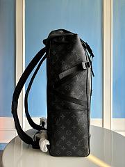 LOUIS VUITTON | Getaway Backpack Monogram Eclipse coated canvas  - 4