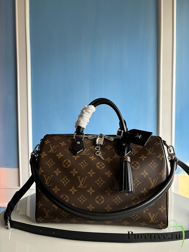 LOUIS VUITTON | Speedy Soft 30 Dark M12243 - 1