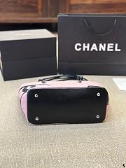 CHANEL | Cambon Line Shoulder Bag Caviar Skin Pink 30 cm - 5