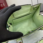 GUCCI | Gucci Diana mini tote bag in green - 6