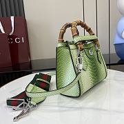 GUCCI | Gucci Diana mini tote bag in green - 5