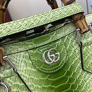 GUCCI | Gucci Diana mini tote bag in green - 2