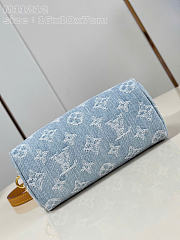 LOUIS VUITTON | Nano Speedy Sky Blue Denim  - 3