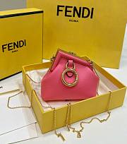 FENDI | First Small Leather In Pink - 5