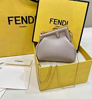 FENDI | First Small Leather In Milk Tea Color - 4