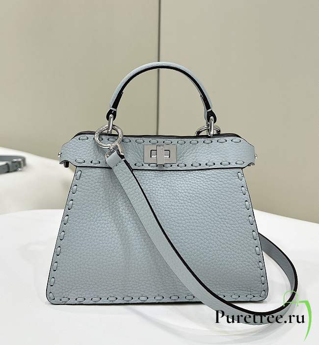 FENDI | Peekaboo ISeeU Petite Blue - 1