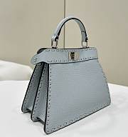 FENDI | Peekaboo ISeeU Petite Blue - 3