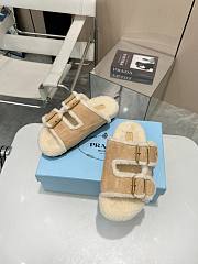 PRADA | Sandals Comfort Flat In Beige - 2