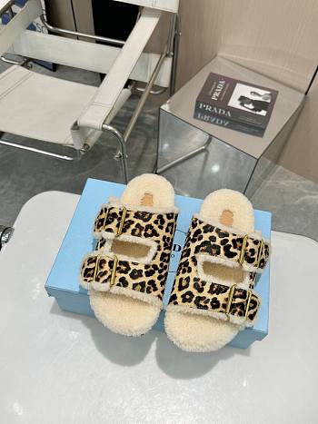 PRADA | Sandals Comfort Flat In Leopard Color