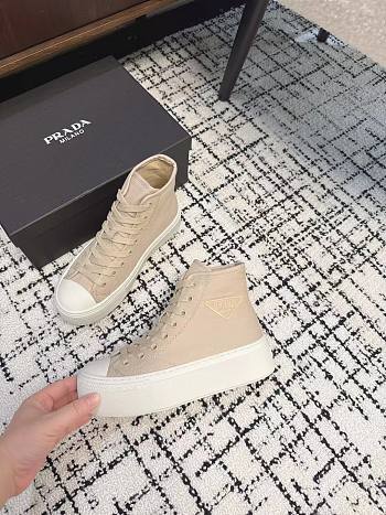 PRADA | Women Sneaker In Beige Color