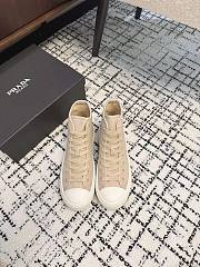 PRADA | Women Sneaker In Beige Color - 3