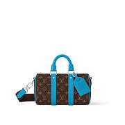 LOUIS VUITTON | Keepall Bandoulière 25 Gaston Blue - 1