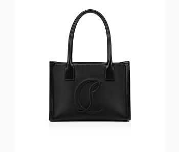 CHRISTIAN LOUBOUTIN | By My Side small Tote bag Grained calf leather black