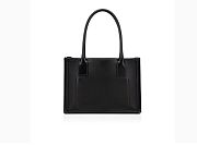 CHRISTIAN LOUBOUTIN | By My Side small Tote bag Grained calf leather black - 4