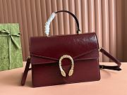 GUCCI | Dionysus medium top handle bag burgundy - 1