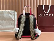 GUCCI | Ophidia small backpack Beige and ebony GG Supreme canvas - 4