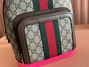 GUCCI | Ophidia small backpack Beige and ebony GG Supreme canvas - 2