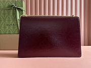 GUCCI | Dionysus large top handle bag burgundy - 5