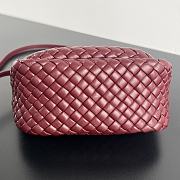 BOTTEGE VENETA | Mini Cobble Handbag In Burgundy - 3