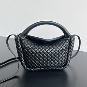 BOTTEGE VENETA | Mini Cobble Handbag In Black - 1