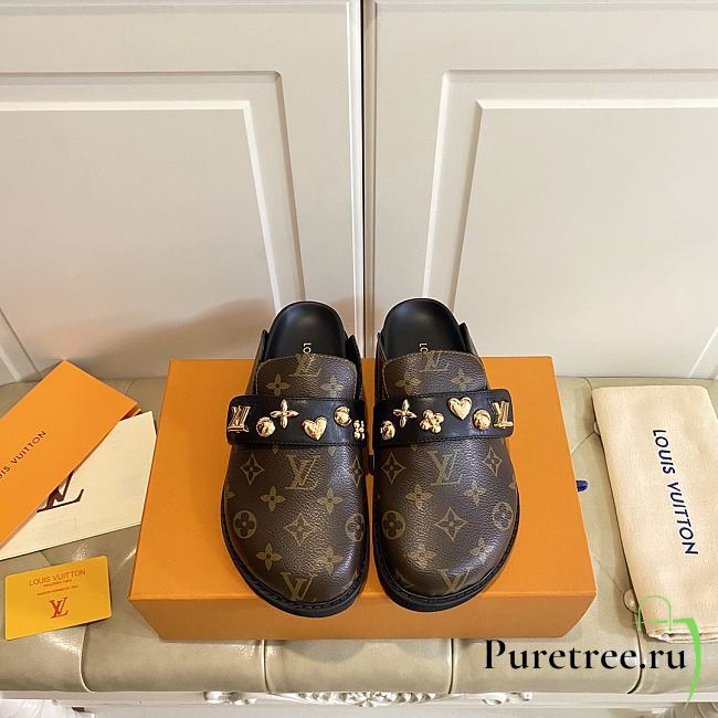 LOUIS VUITTON | Cosy Flat Comfort Clog Monogram - 1