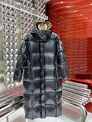 MONCLER | Brerelle Long Down Jacket Shiny Black - 1