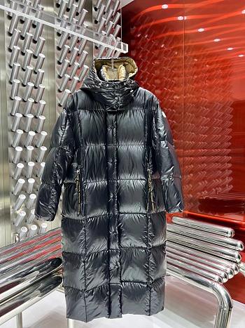 MONCLER | Brerelle Long Down Jacket Shiny Black