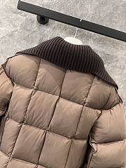 MONCLER | Brerelle Long Down Jacket Coffee - 4